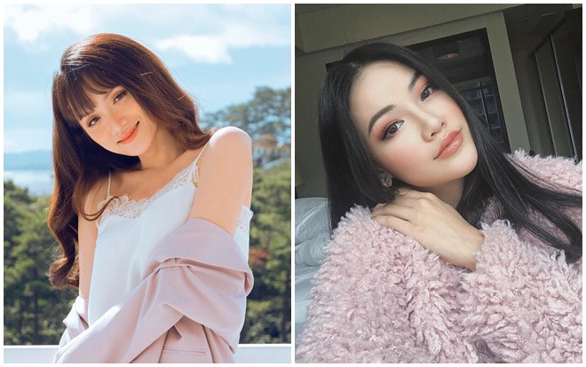 Cùng 1 tông son, Hương Giang hóa tiểu thư ngọt ngào, Miss Earth Phương Khánh nóng bỏng mê đắm Ảnh 2