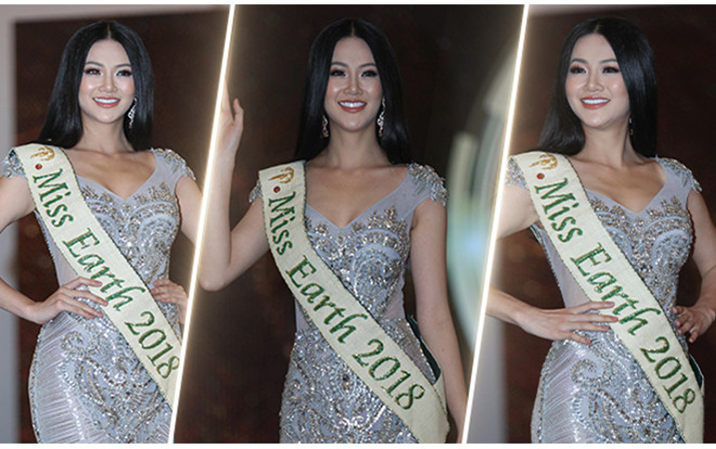 Họp báo chính thức: Phương Khánh và những bước catwalk đầu tiên với vai trò Miss Earth 2018 Ảnh 2