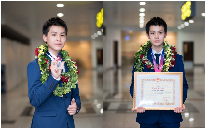 Nam sinh 2002 đẹp trai như nam thần, giành HCB Olympic Thiên văn học Quốc tế: Mê chơi LOL, đang tập gym để có 6 múi Ảnh 2