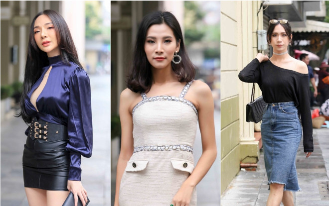 Thí sinh The Tiffany Việt Nam khoe dáng với váy áo cắt xẻ táo bạo khoe 3 vòng thu hút Ảnh 2