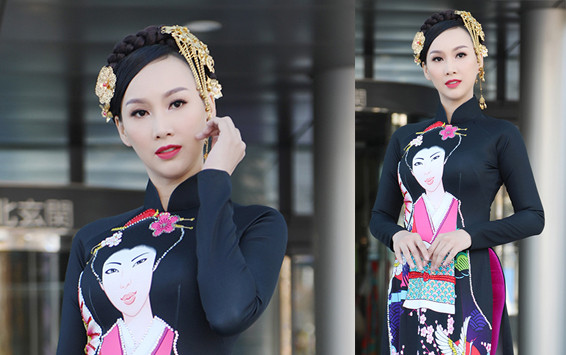 Áo dài Việt Nam duyên dáng tha thướt hớp hồn khán giả Nhật Bản Ảnh 2