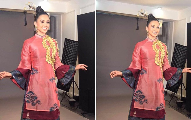 Trần Tiểu Vy khoe vẻ đẹp ngọt ngào trước lúc bước vào phần thi tài năng của Miss World 2018 Ảnh 2