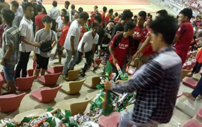 Cả Đông Nam Á sửng sốt vì hành động đẹp chưa từng thấy của CĐV Myanmar Ảnh 2