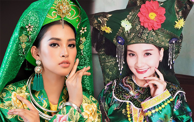 Tiểu Vy khiến fan bấn loạn trong trang phục hầu đồng nhưng đẹp xuất sắc là Bảo Thanh rồi đến… Ảnh 2