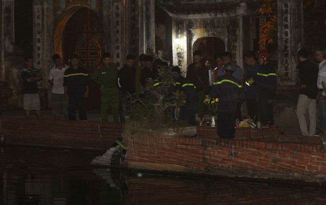 Phát hiện thi thể nam thanh niên nổi giữa hồ Triều Khúc Ảnh 2