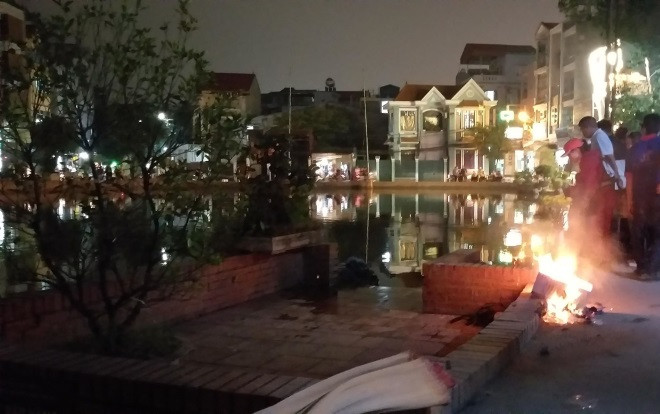 Nam thanh niên tử vong dưới hồ Triều khúc nghi có xảy ra ẩu đả với nhóm người từ trước Ảnh 2