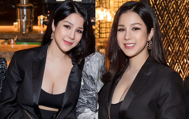 Tái xuất sau sinh chưa đầy 2 tuần, Diệp Lâm Anh đẹp mơn mởn khiến ai cũng phải ganh tị Ảnh 2