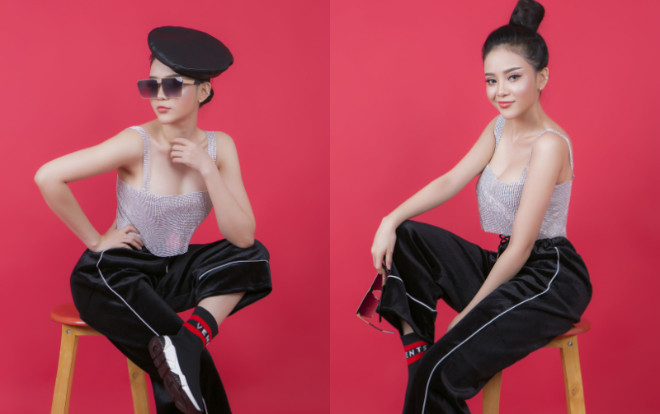 Diện crop-top rẻ bèo, Ngọc Ny The Voice khoe triệt để vòng eo con kiến 55 cm Ảnh 2