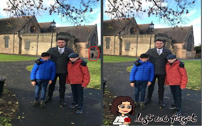 Chụp một bức hình làm kỷ niệm, gia đình bị sốc sau khi nhận ảnh vì lý do không tưởng Ảnh 2