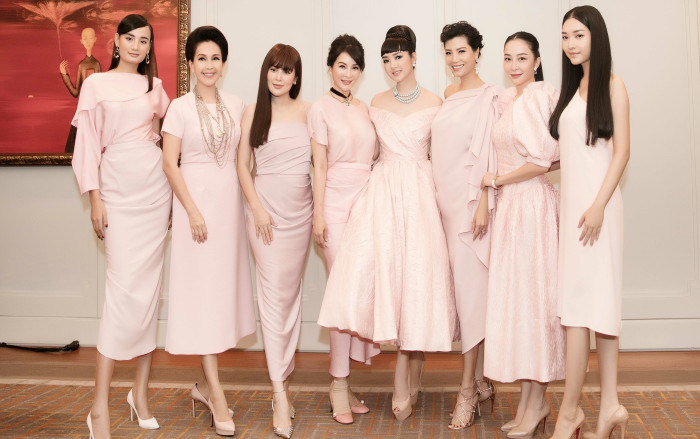 Nàng thơ xứ Huế, Linh Nga mặc váy hồng ngọt ngào như kẹo mừng tuổi mới hoa hậu Giáng My Ảnh 2