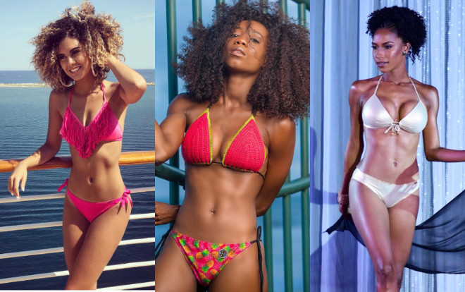 Dù độc lạ nhưng mái tóc của H'Hen Niê vẫn chưa là gì so với những quả đầu xoăn tít của đối thủ Ảnh 2