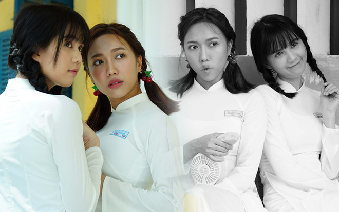 Lộ ảnh áo dài thời đi học, hoá ra Diệu Nhi là bạn ‘chí cốt’ của Ngọc Trinh từ xưa Ảnh 2