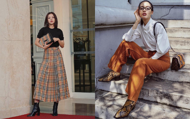 Khánh Linh, Chi Pu mix đồ ấn tượng với tông màu camel chuẩn trend xuống phố ngày đông Ảnh 2