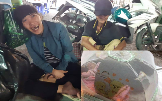 Xót xa bé gái 1 tháng tuổi đêm nào cũng phải nằm vỉa hè chợ Đồng Xuân, chưa một ngày được bú sữa mẹ Ảnh 2