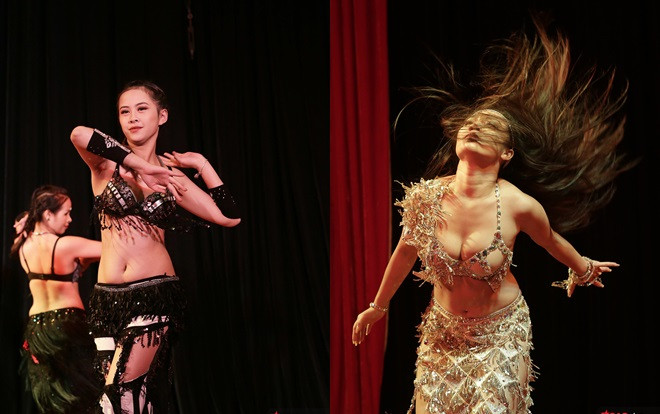 Tri ân ngày nhà giáo Việt Nam 20/11: Cô giáo belly dance Hà thành tung bộ ảnh khoe hình thể cực 'bốc lửa' Ảnh 2