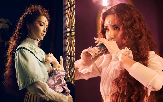 Combo bà đồng + vũ nữ Ấn Độ, Bích Phương vừa ma mị vừa gợi cảm trong MV mới Ảnh 2