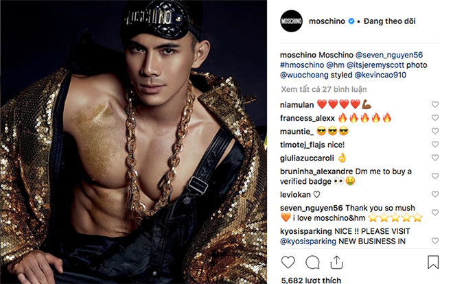 Tin vui làng mốt Việt: Sau Tóc Tiên, mẫu nam sở hữu body cực phẩm được Moschino để mắt Ảnh 2