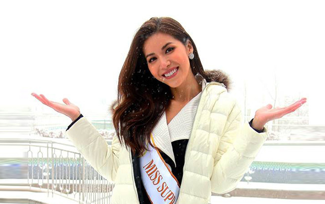 Chịu lạnh âm 3 độ, Minh Tú lấn át dàn đối thủ Miss Supranational nhờ bộ đôi thời trang kinh điển Ảnh 2