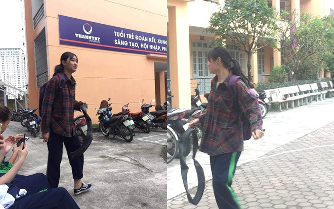 Vác săm thủng đi học để giải trình lý do đến muộn, nữ sinh thành thật nhất năm vẫn không thoát khỏi kết cực đắng! Ảnh 2