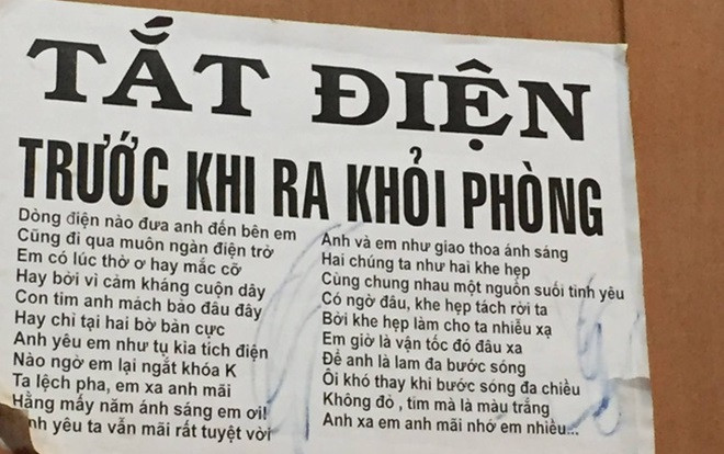 'Thầy giáo sinh ra ở biển': Mỗi việc nhắc học sinh tắt điện cũng chế thành bài thơ mặn chát khiến dân mạng cười ra nước mắt Ảnh 2