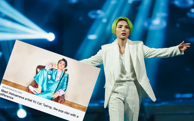 Biểu diễn ở Malaysia nhưng Vũ Cát Tường lại được báo Singapore 'giật tít' Ảnh 2