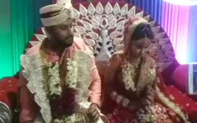 Bị bắn trên đường tới hôn lễ, chú rể vẫn tiếp tục làm đám cưới với đạn găm trên vai Ảnh 2