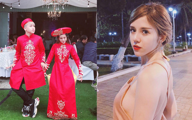 Nhan sắc lai Tây quyến rũ của vợ sắp cưới hot vlogger Huy Cung Ảnh 2