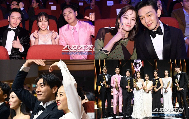 Khoảng khắc đáng nhớ của những ngôi sao đình đám tại lễ trao giải 'Rồng Xanh 2018' Ảnh 2