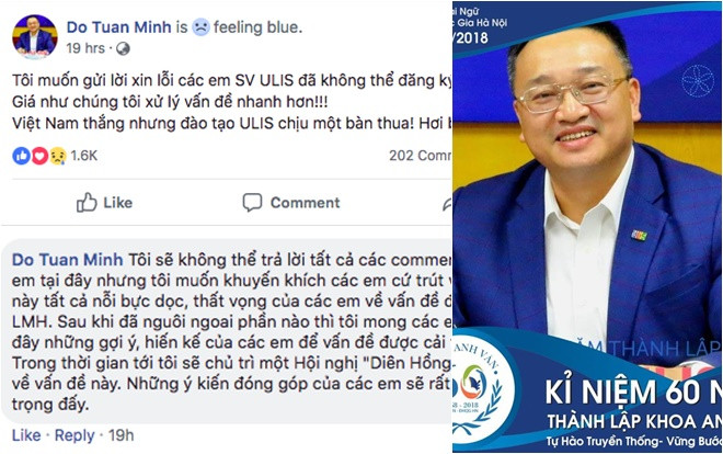 Sinh viên đang đăng ký tín chỉ thì web sập và cách xử lý của thầy hiệu trưởng được dân mạng tấm tắc khen ngợi Ảnh 2