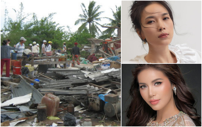 Cơn bão số 9 'đổ bộ' dữ dội, Mỹ Tâm, Minh Tú và loạt sao bày tỏ sự xót xa cho tình cảnh người dân Việt Ảnh 2