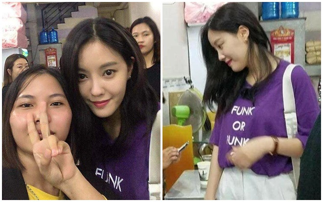 Hyomin (T-ara) ăn vận giản dị vào quán ăn bình dân ở Nha Trang Ảnh 2