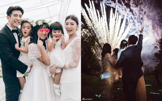 Hôn lễ lãng mạn không xa xỉ của nàng'Võ Mỵ Nương' Giả Tịnh Văn ở tuổi 44 cùng chồng trẻ Ảnh 2