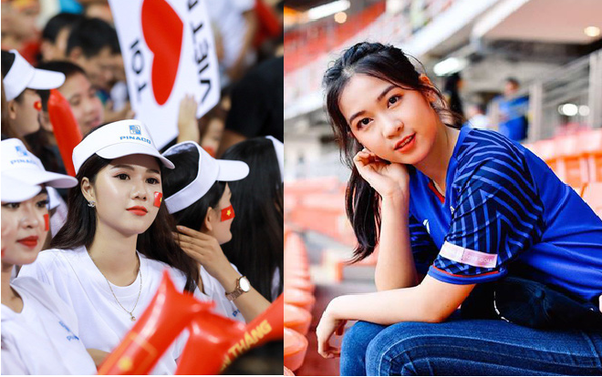 Các mỹ nữ Đông Nam Á đua nhau khoe sắc trên khán đài AFF Cup Ảnh 2