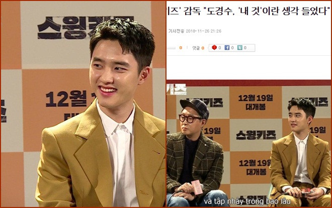 'Swing Kids': D.O. (EXO) được khen ngợi về diễn xuất - Bản dịch tiếng Việt bất ngờ xuất hiện trên báo hàng đầu Hàn Quốc Ảnh 2