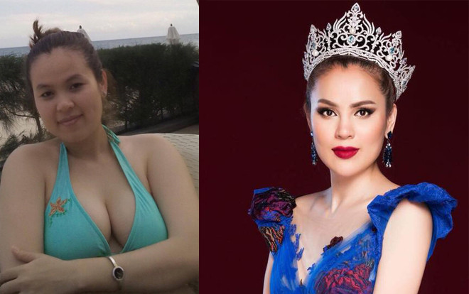 Hoa hậu bê nước rửa chân cho chồng từng nặng tới 90kg và giờ đây đã lột xác ngoạn mục Ảnh 2