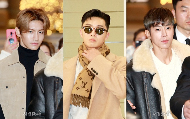 Sao Hàn tại sân bay (29/11): Park Seo Joon trở về sau khi 'đoàn tụ' với Park Min Young, Yunho - Changmin (DBSK) cuốn hút Ảnh 2