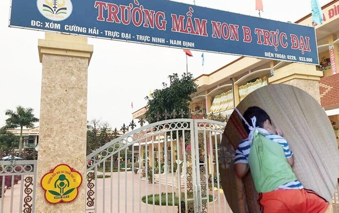 Vụ cô giáo dùng dây cột bé trai 4 tuổi vào cửa sổ khiến dư luận phẫn nộ - Giám đốc Sở GD&ĐT Nam Định nói gì? Ảnh 2