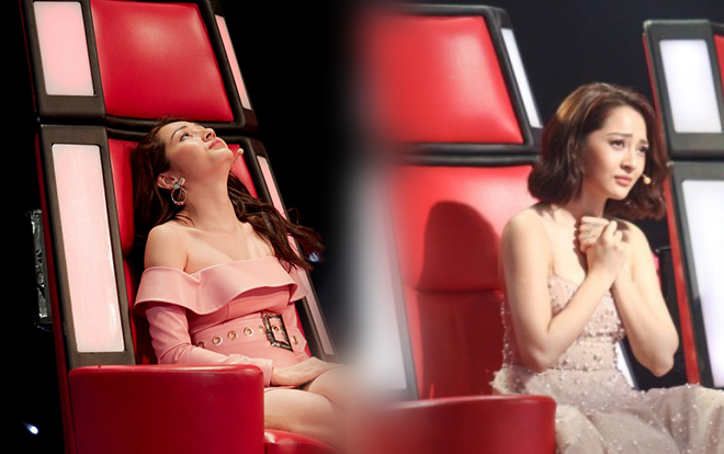 Có ai đếm được số lần Bảo Anh 'mít ướt' khi ngồi ghế nóng Giọng Hát Việt Nhí 2018? Ảnh 2