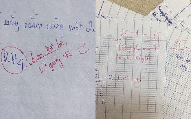 Hai thầy cô dạy Toán được nhận xét là 'dư muối', lời phê bài kiểm tra nào cũng vừa mặn vừa hài Ảnh 2