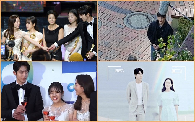 Han Ji Min - Nam Joo Hyuk tình tứ nắm tay, lộ ảnh hậu trường đầu tiên trong 'Dazzling' Ảnh 2