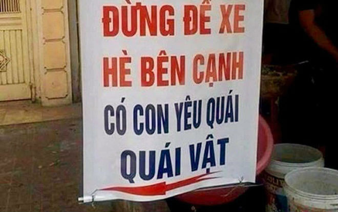 Chủ quán phở bị 'ném đá' tả tơi vì tấm bảng 'quý khách vui lòng đừng để xe hè bên cạnh, có con yêu quái, quái vật' chọc tức hàng xóm Ảnh 2