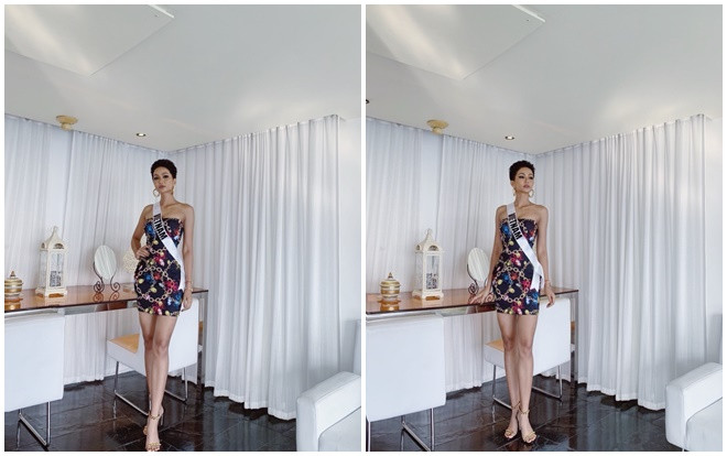 H’Hen Niê tiết lộ ngày đầu tiên đã chiếm trọn spotlight Miss Universe 2018 vì… thay quá nhiều quần áo Ảnh 2
