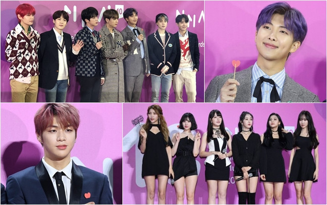 BTS - Wanna One - iKON cùng dàn sao K-Pop gây 'náo loạn' thảm đỏ Melon Music Awards 2018 Ảnh 2