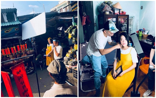 Nhã Phương ‘vác’ bụng bầu khệ nệ bên cạnh Trường Giang: Tin vui đến nhanh thế sao? Ảnh 2