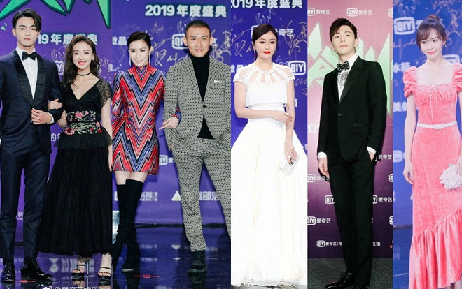 Dàn sao 'Diên Hi công lược' cùng Đặng Luân, Đường Yên đổ bộ thảm đỏ 'Đêm hội la hét Iqiyi 2019' Ảnh 2