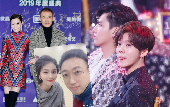 Đêm hội IQIYI chiếm trọn hotsearch: Lộc Hàm - Ngô Diệc Phàm gây bão vì ngồi cạnh nhau, Vu Chính chụp hình chỉ quan tâm mình đẹp Ảnh 2