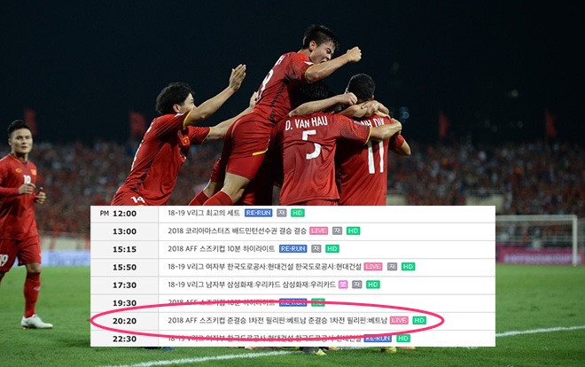 Nóng: Nhà đài lớn nhất Hàn Quốc SBS tiếp tục phát các trận bán kết AFF Cup 2018 có đội tuyển Việt Nam Ảnh 2
