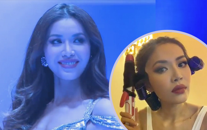 'Out' khỏi Top Model nhưng Minh Tú lại có màn 'đá chân váy' siêu đẳng phần Evening Gown Ảnh 2