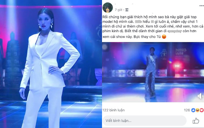 Fan 'ức phát khóc' vì Hoa hậu Haiti catwalk như đi chợ vẫn vượt mặt Minh Tú chiến thắng Top Model Ảnh 2