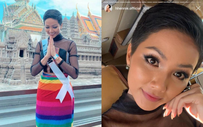 H'Hen Niê mặc váy cầu vồng ủng hộ cộng đồng LGBT và làm hành động đẹp lấy lòng hàng triệu fan Thái Lan Ảnh 2